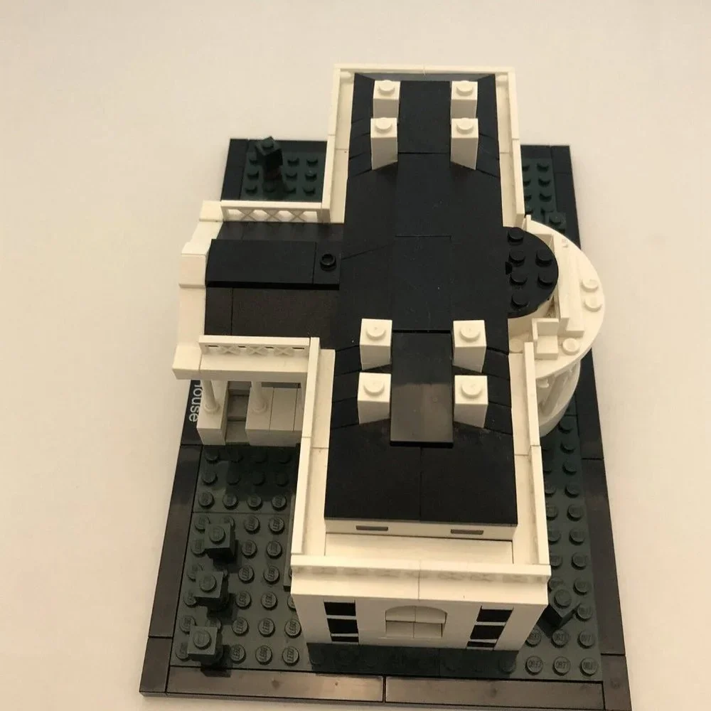 Lego Architecture White House 21006 Built Missing Flag